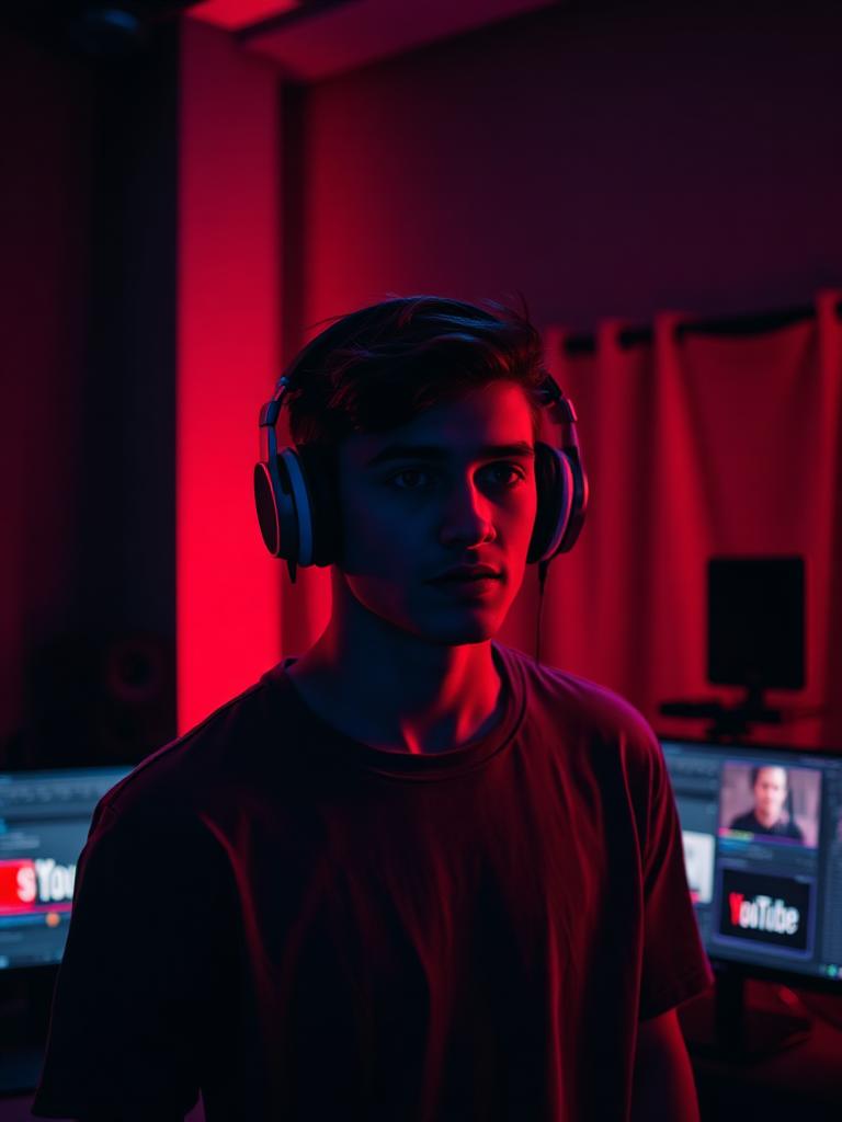 Criador de conteúdo no YouTube